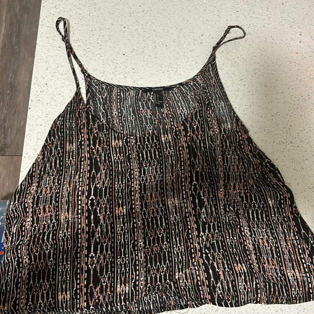 Flowy slightly worn tank from forever 21